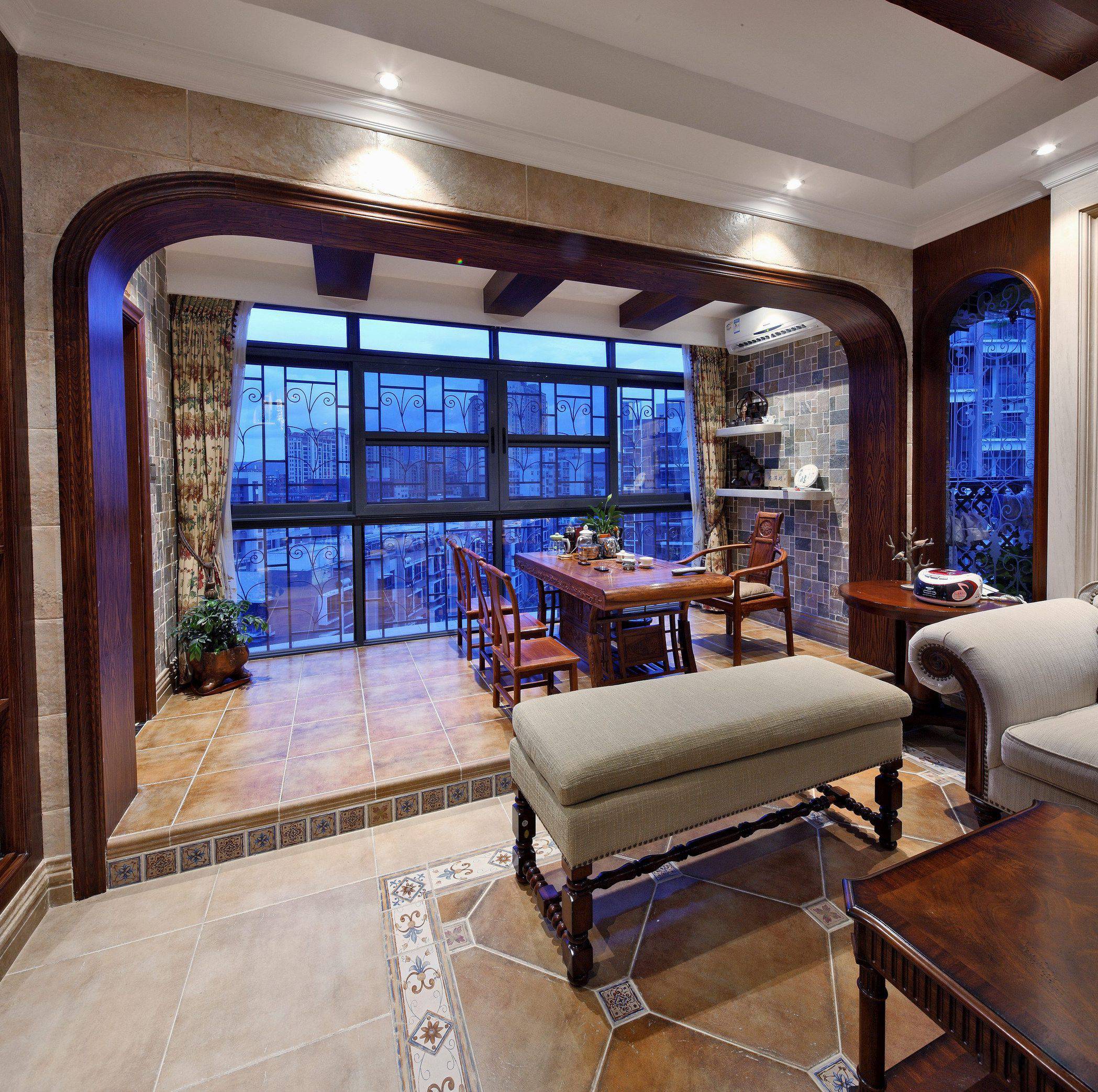 深圳慢城美式风格家居    白益森设计作品-10