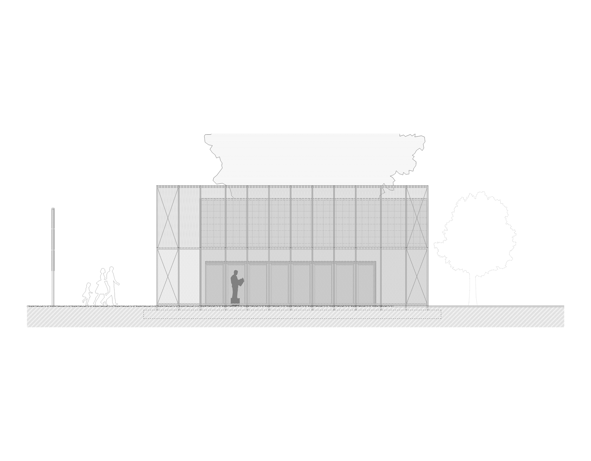 当地外观加油站，因特拉穆罗斯丨匈牙利-41