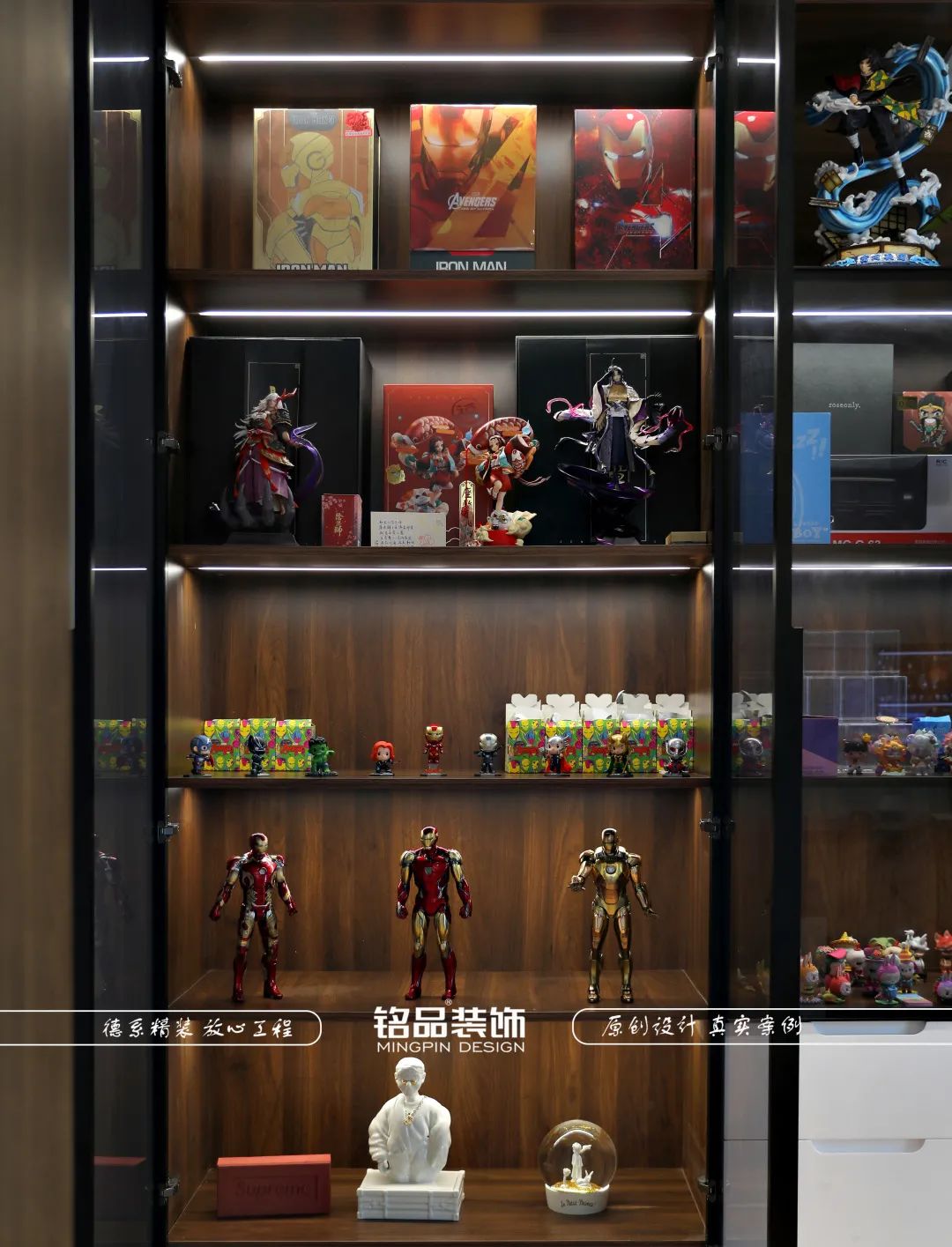 黑白简约,现代时尚 · 150㎡温馨舒适家居设计丨铭品装饰-54