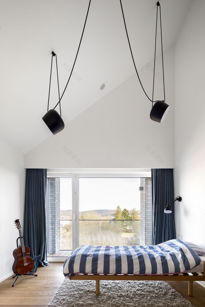 双坡屋顶的绿色可持续住宅丨卢森堡丨Moreno Architecture-33