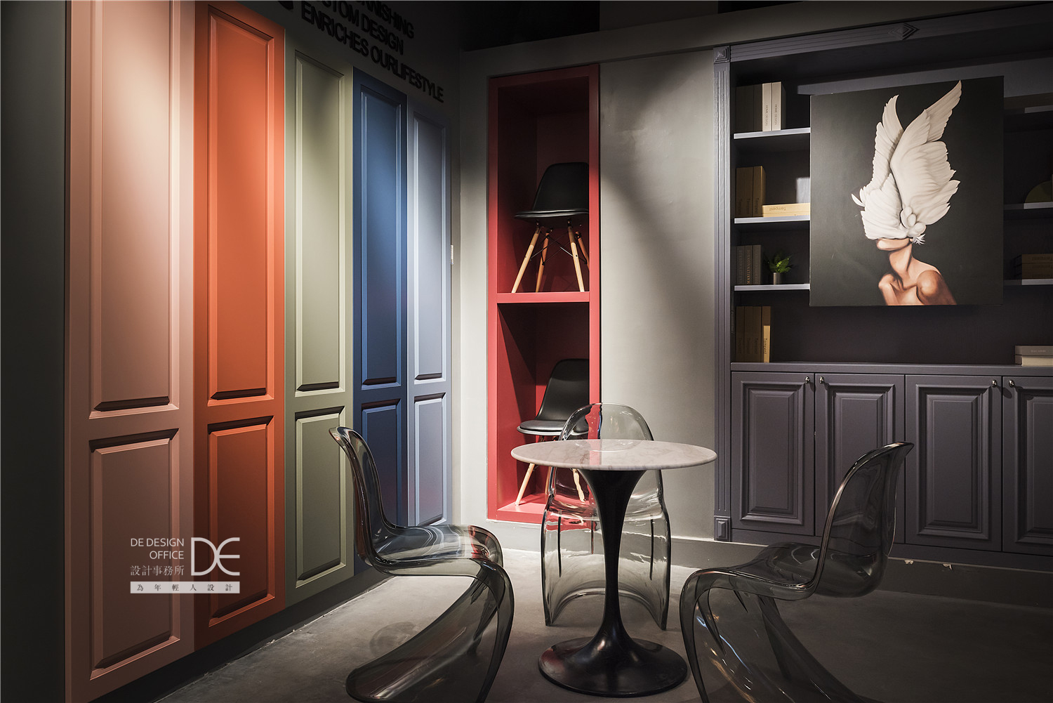 DE 设计事务所 | 极简炫酷工装,打造不一样的办公空间-19