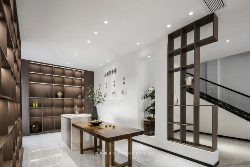 朴筑设计|现代中式,打造当代、精致的展示空间-33