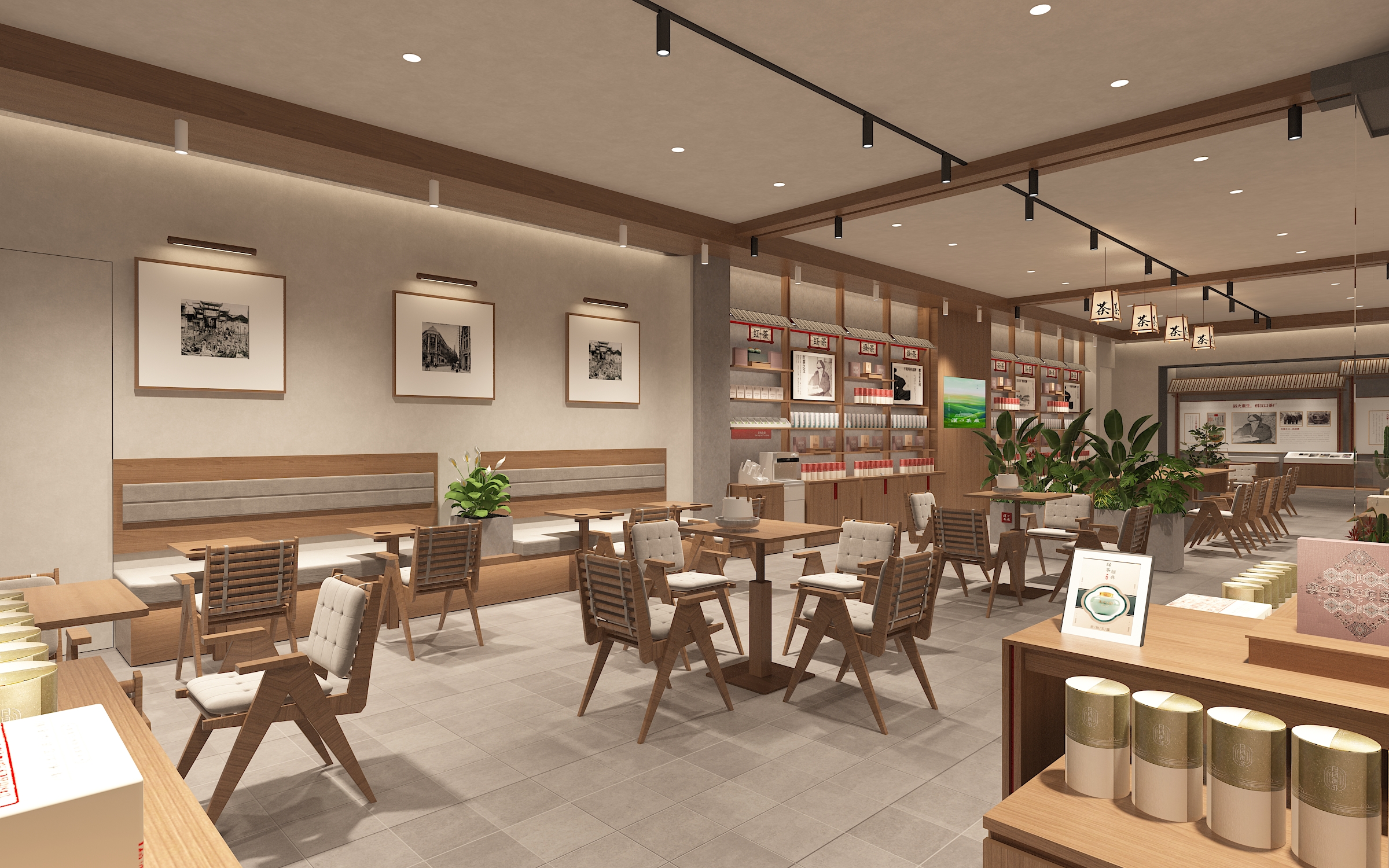 汉口国营老茶厂店面形象SI设计-10