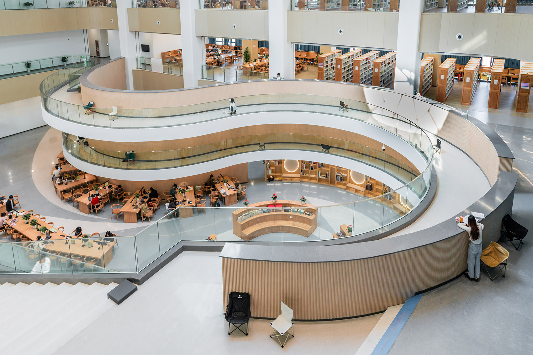 杭州浙江理工大学时尚学院图书综合楼丨中国杭州丨中国联合工程有限公司-23