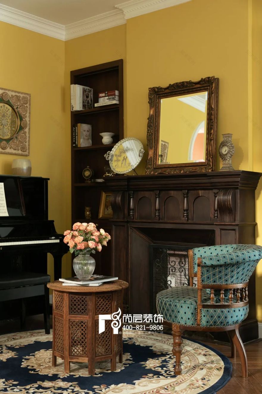 龙柏山庄 ▏500㎡混搭 ▏魅力繁花——优雅复古-48