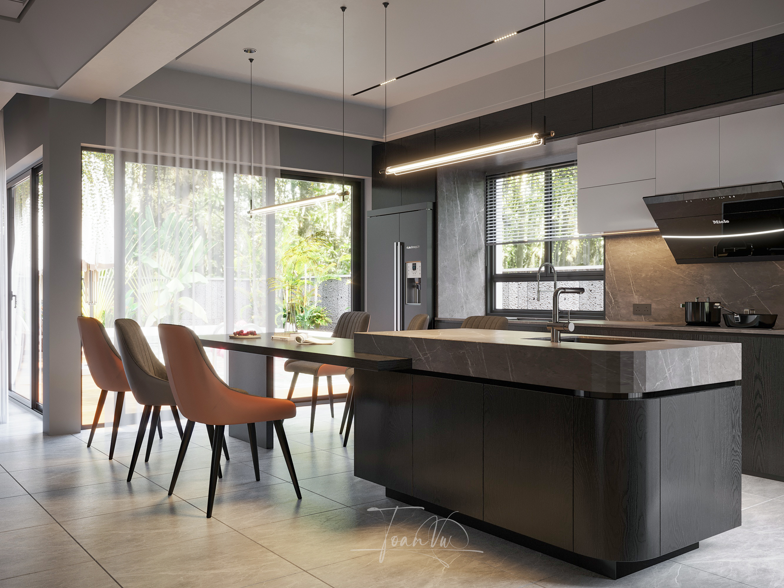 室内设计  客房 + 厨房丨TOAN VU DESIGN-8