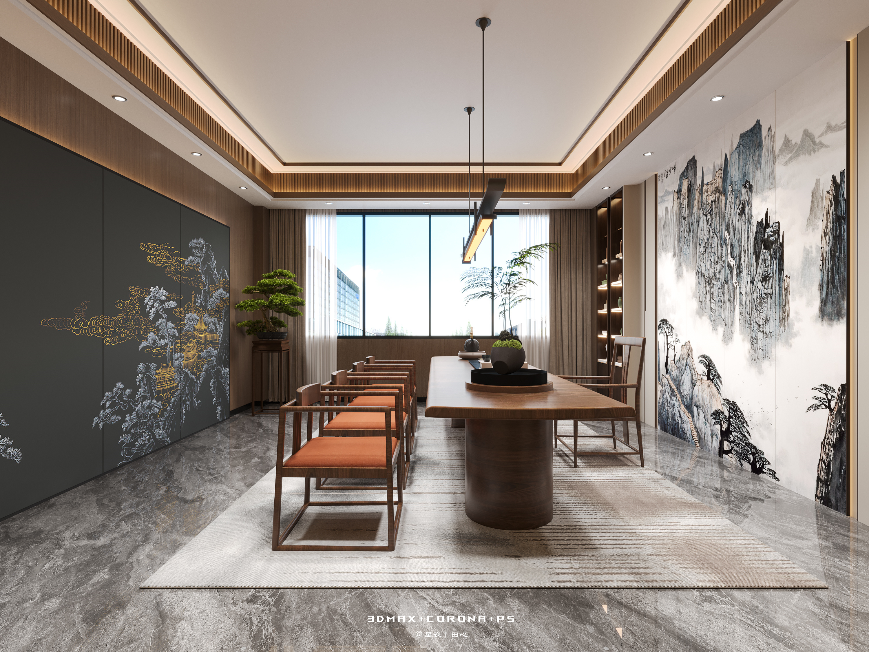 星夜传图——“售楼部”优雅生活，从此开始-11