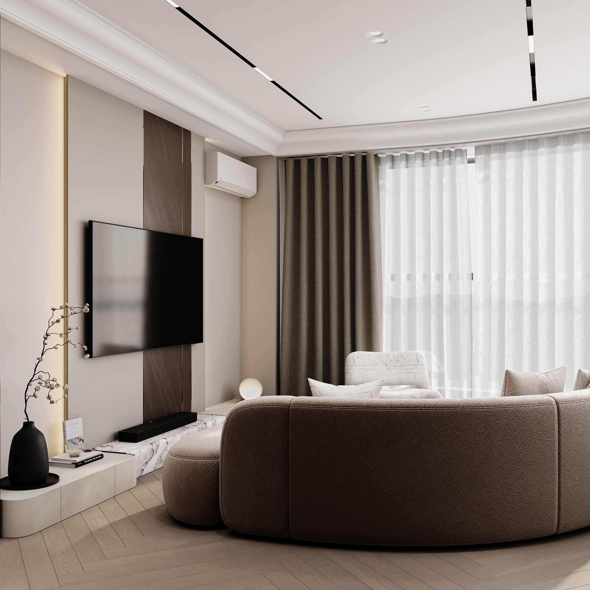 Whispers of Warmth: A Cozy Apartment Interior-7