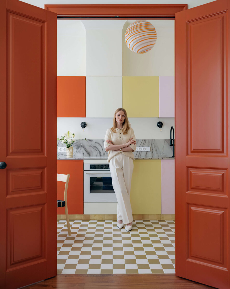 在1916年建筑中设计的充满活力的公寓-3