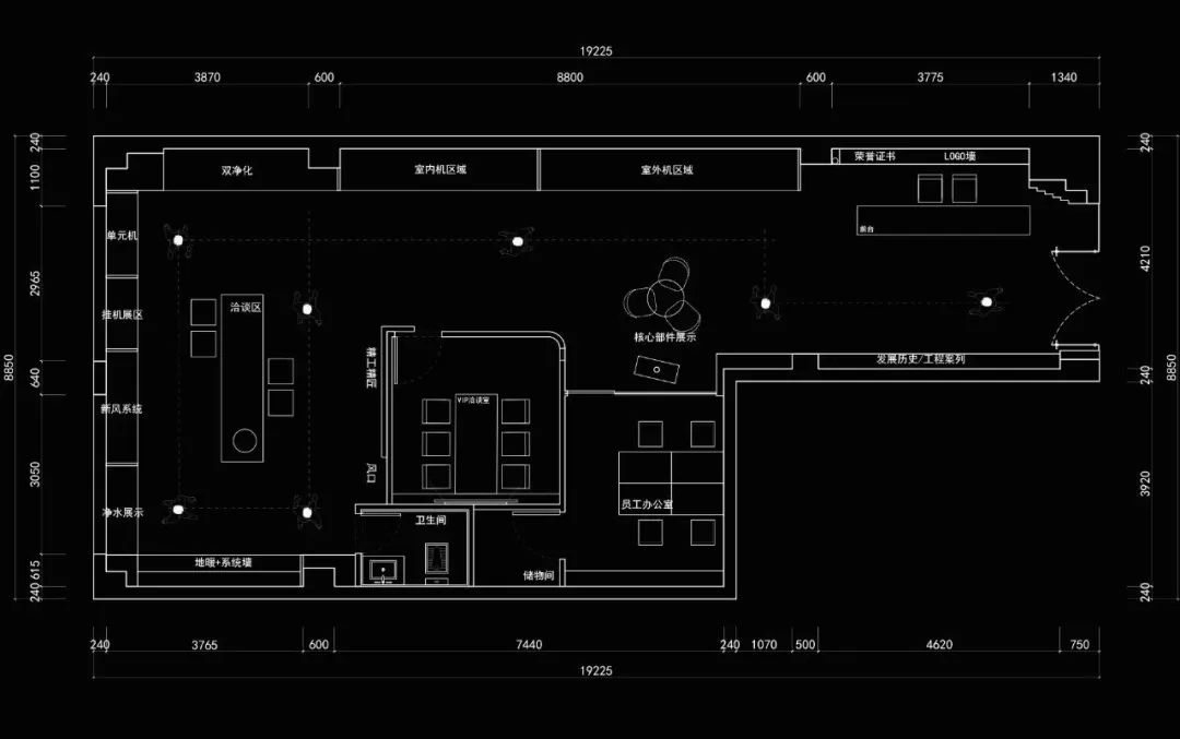 合肥 140m²现代极简智慧空气馆设计丨中国合肥丨周笙笙全案设计工作室-1