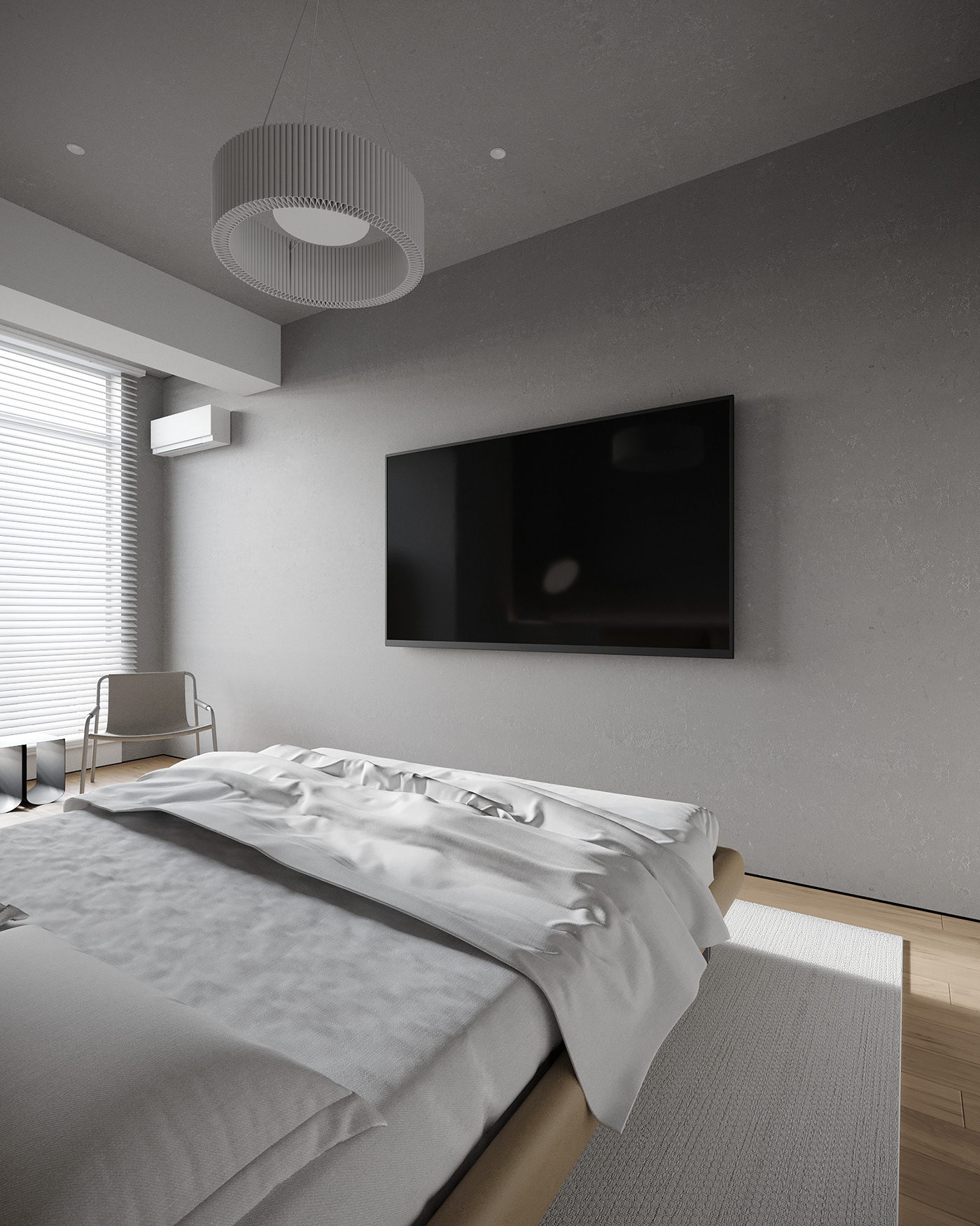 原木与灰白打造的素雅治愈空间-24