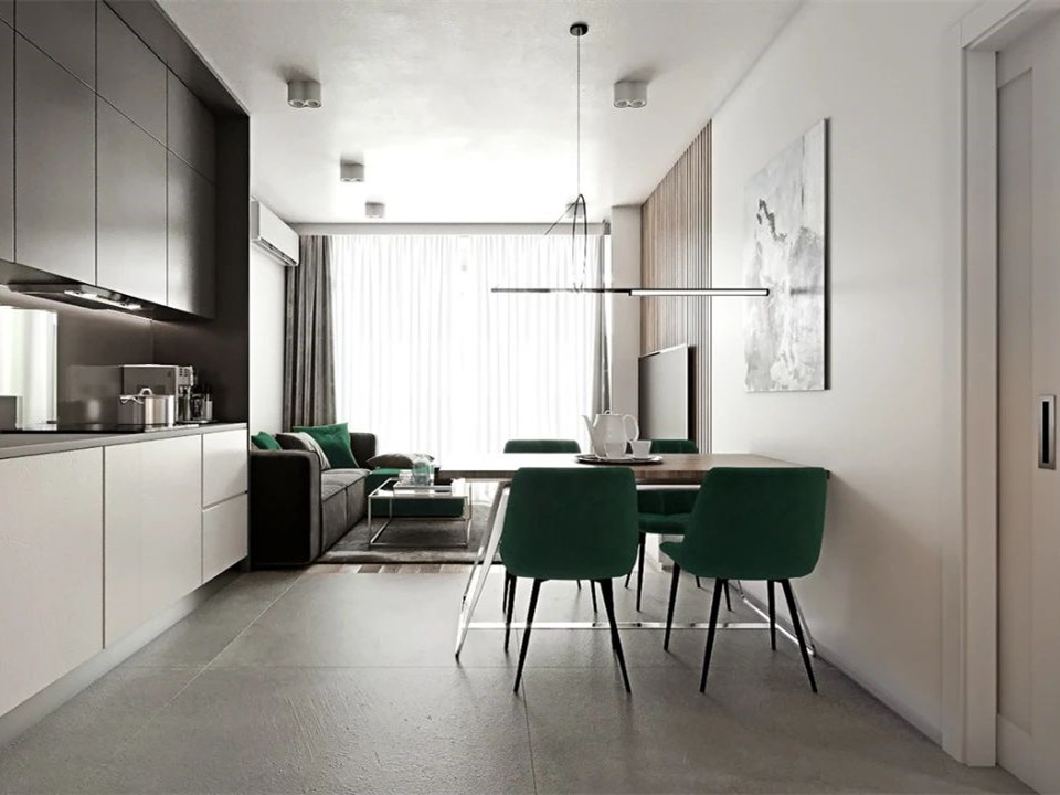 现代质朴典雅 72㎡的公寓丨Taras Belik-2