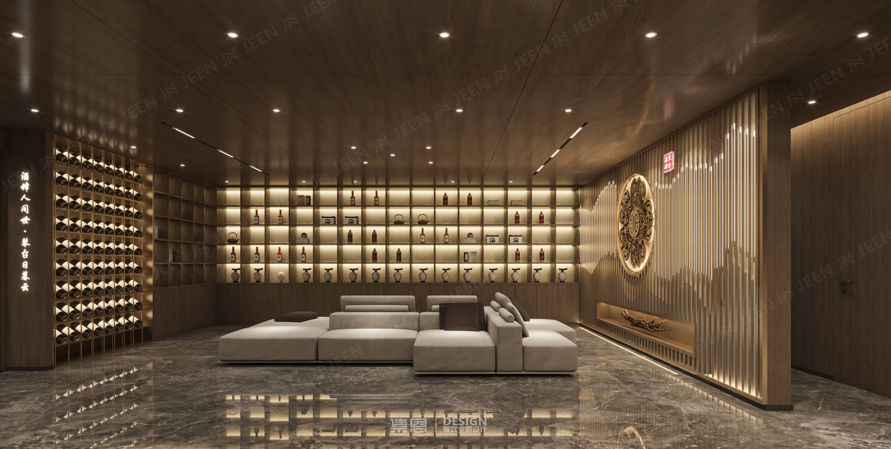 琴台酒庄·品鉴馆丨中国郑州丨集恩餐饮全案设计-8