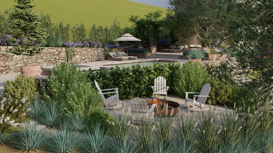 地中海绿洲景观设计丨希腊丨EF 建筑设计工作室-19