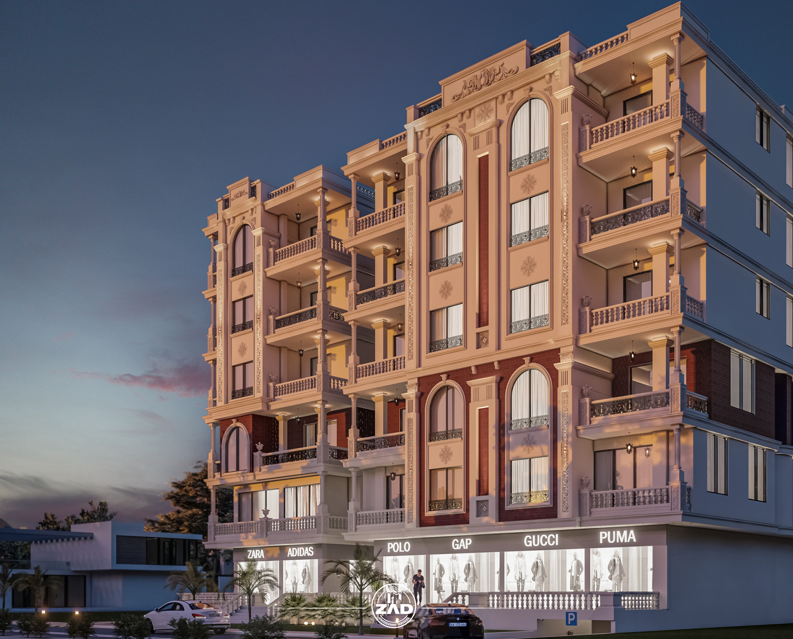 埃及某住宅建筑设计-9