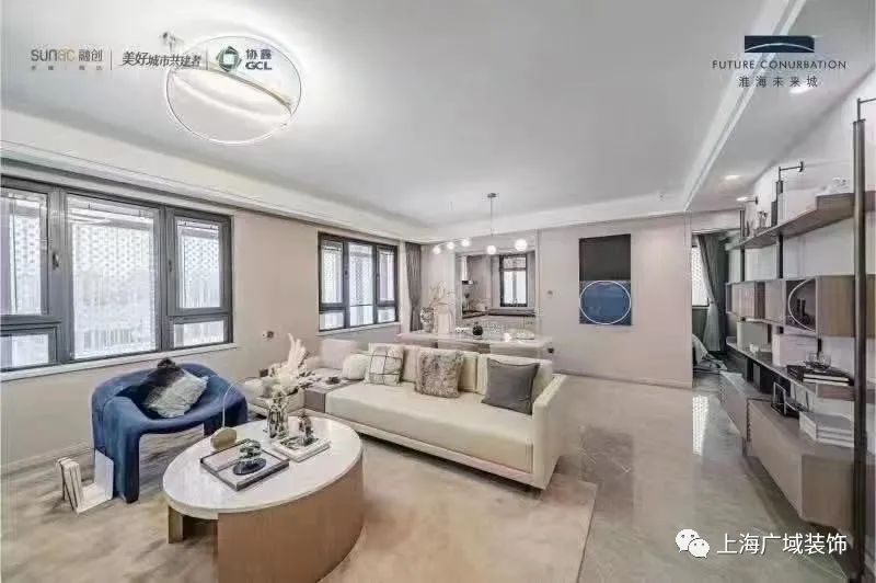 广域装饰创“芯”发展—大黄山协鑫小镇会客厅精装修项目-51