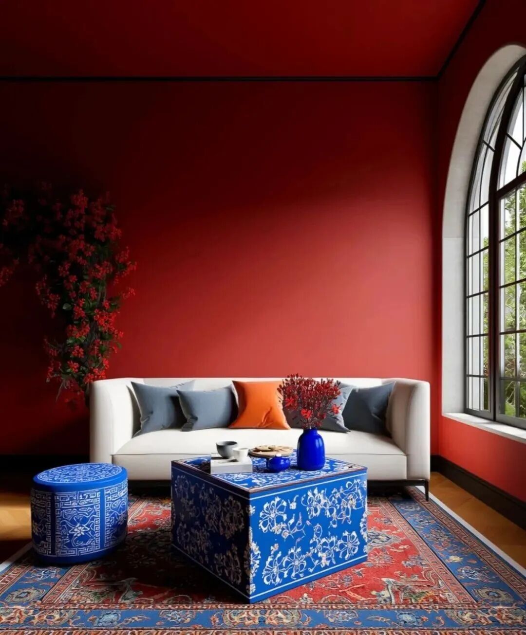 My home ，红墙要有一席之地。-20