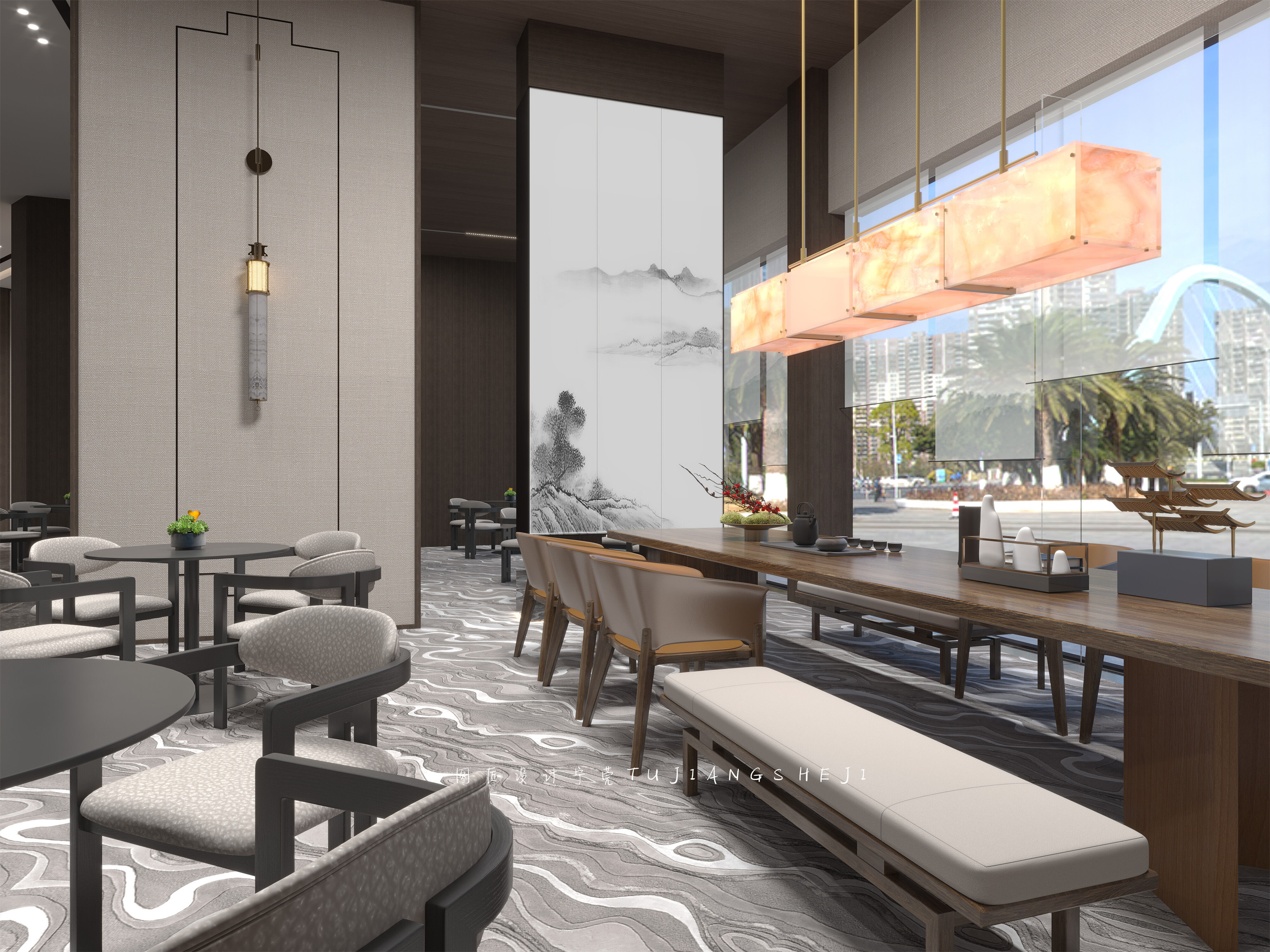  新中式售楼处：以山为德·以水为性-4