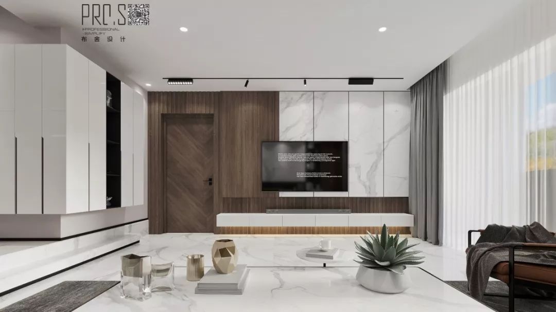 莫兰迪风格广州住宅设计，黄梓铖打造极简舒适空间-43