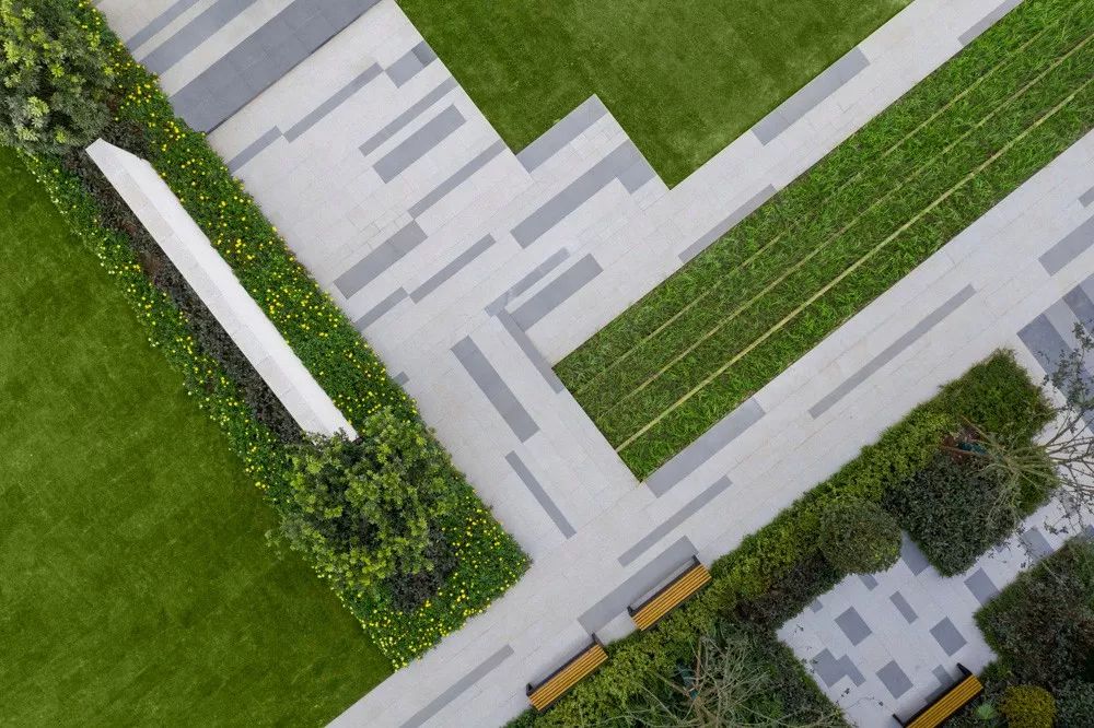 现代生活大区的植物景观设计 | 从自然主义到对称规整-145