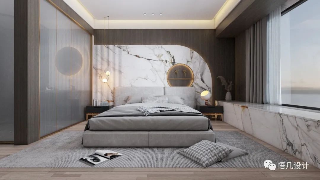 山东蓬莱 160 平现代简约海景公寓-19