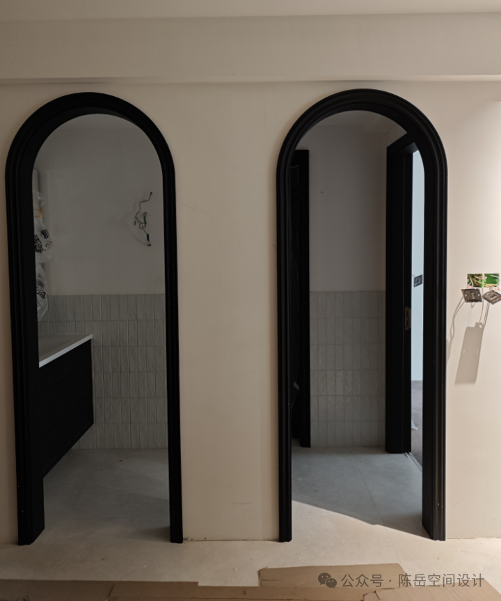 项目实拍 | 中州锦城湖岸中古风安装阶段把控-11