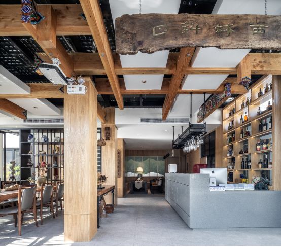 常熟老城区《日斜林西》民宿 | 新中式风格融入江南风情-28