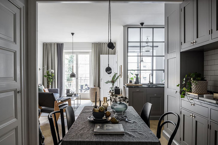 斯德哥尔摩音乐家 44 平米公寓,简约实用展现男性魅力-5