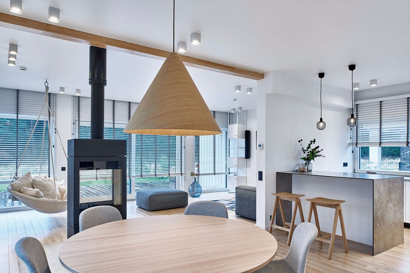 立陶宛简约大气的温馨住宅 | DIZAINO VIRTUVĖ-3