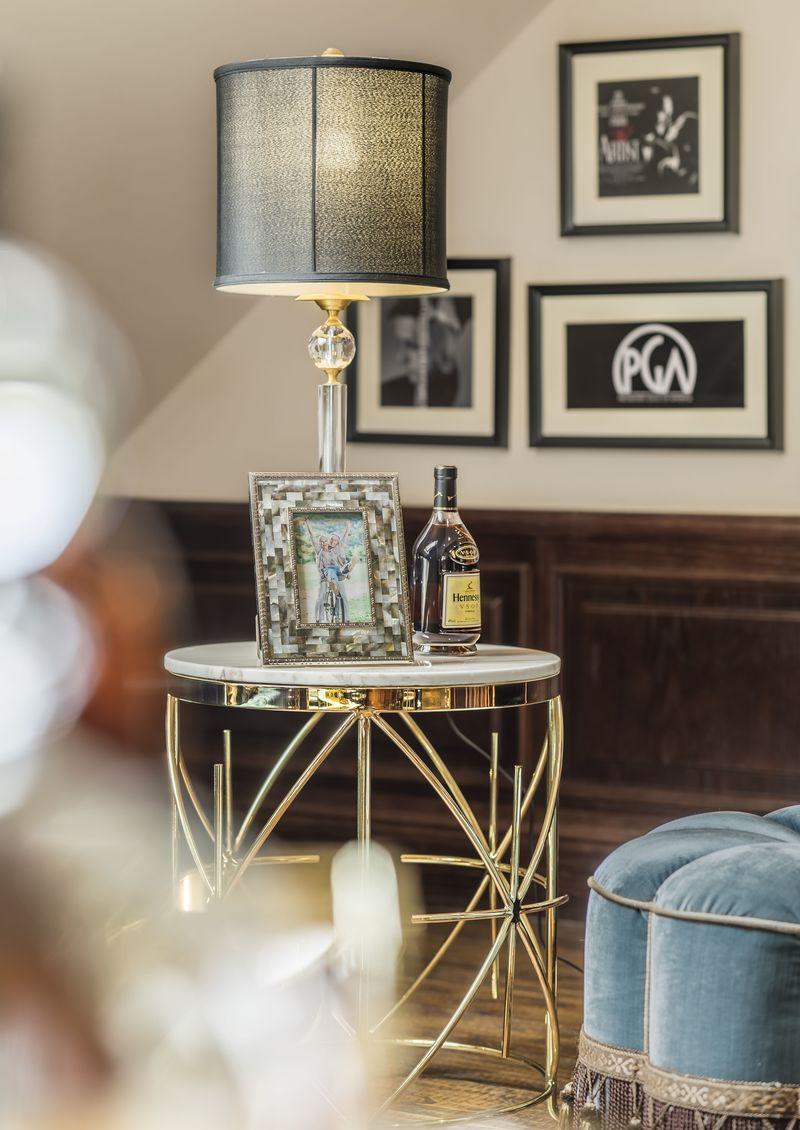 大连恒一集团南山首府500㎡美式风格样板间设计-4