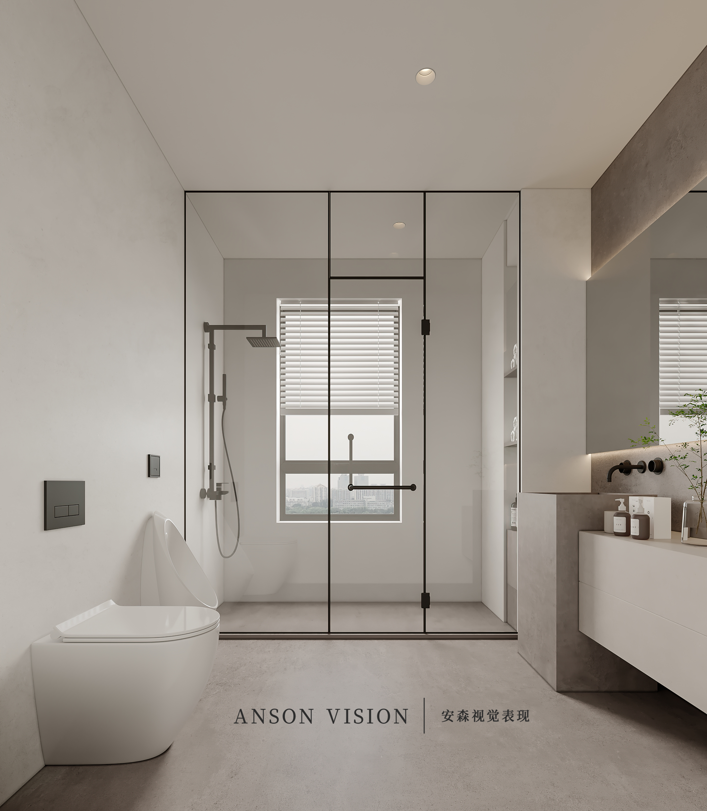 现代别墅多空间表现丨Ansonvision·蒙头睡-19