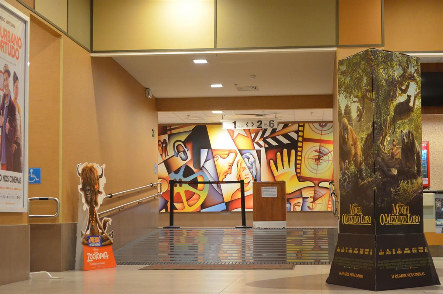 巴西 Cinemark Shopping Cidade de São Paulo | 以教育文化为主题的现代化电影院设计-5