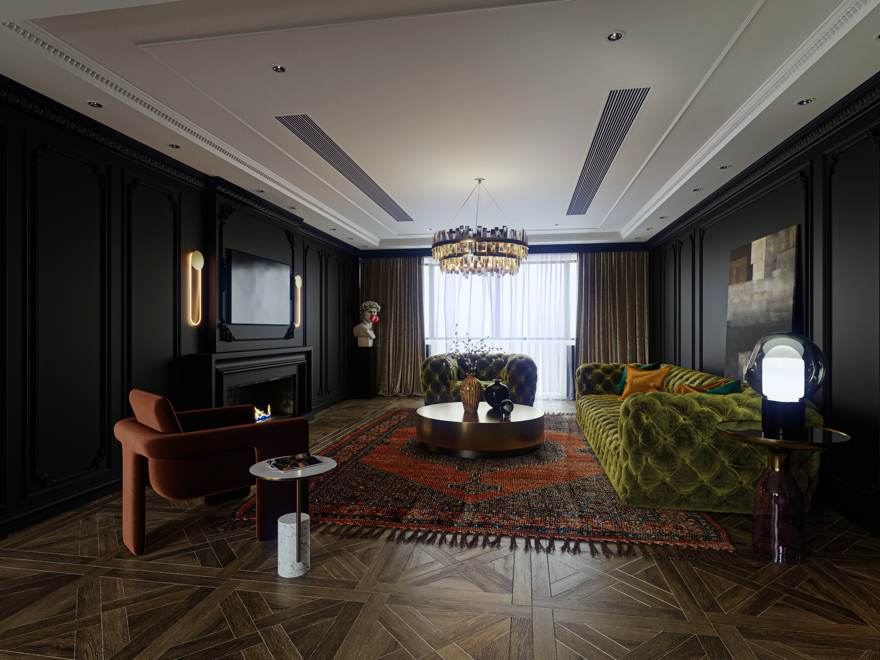 融合传统与现代的 3D 可视化渲染设计-1