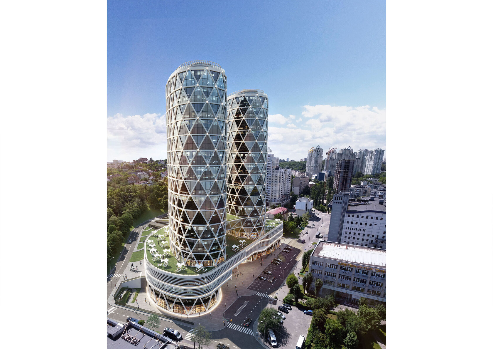 “RUKH”体育场重建项目丨乌克兰丨Maziar Mian-9