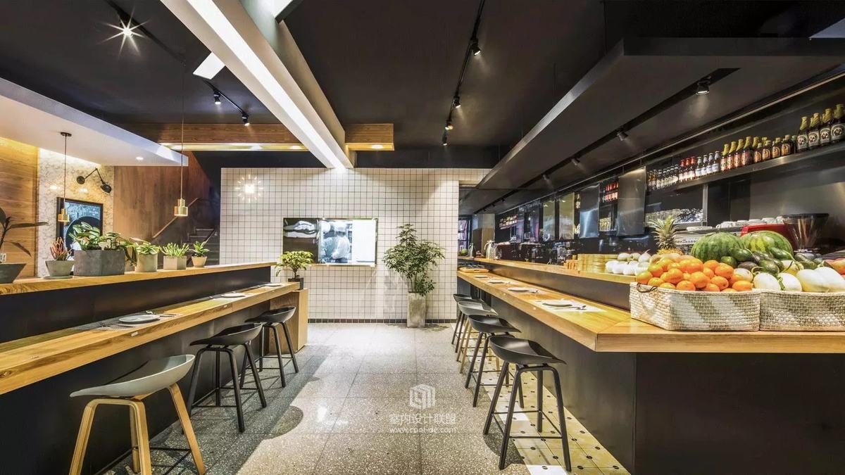 全文室内设计-“每天”美式休闲餐厅-33