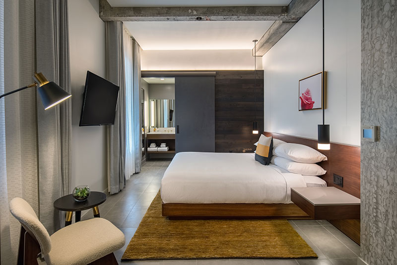 波特兰 Hi-Lo 酒店 | 工业风轻奢设计-8