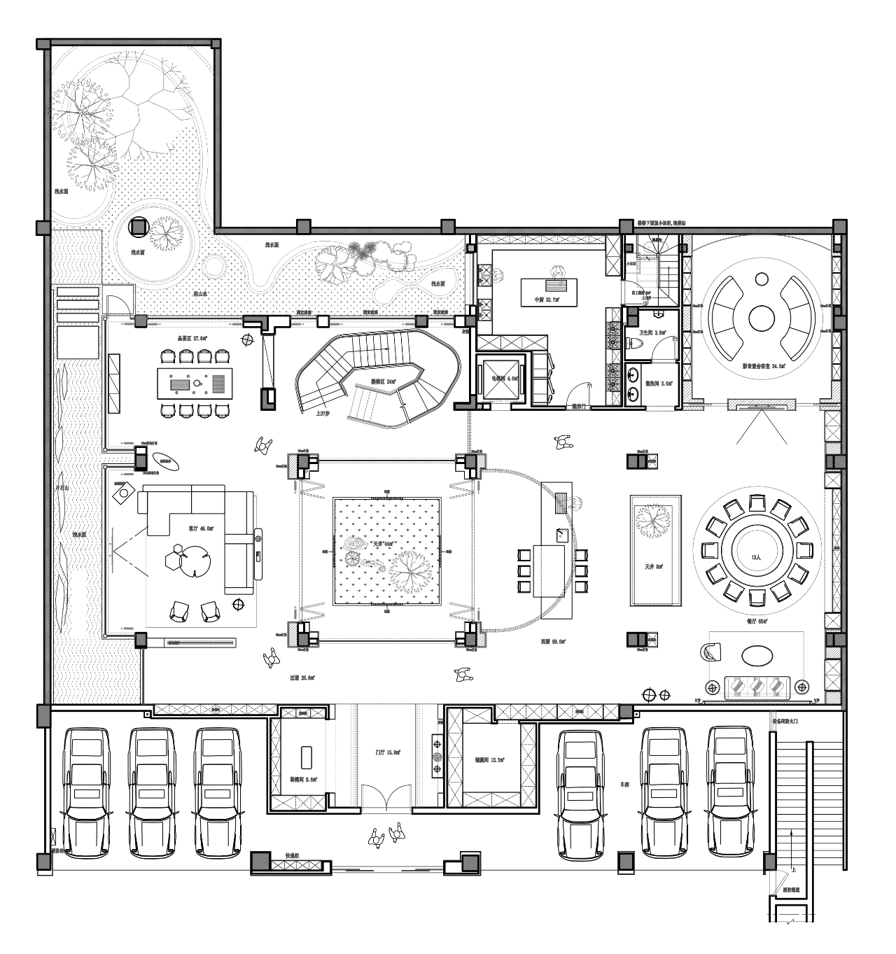 1500m² 静谧别墅丨中国重庆丨重庆悦空间设计-80