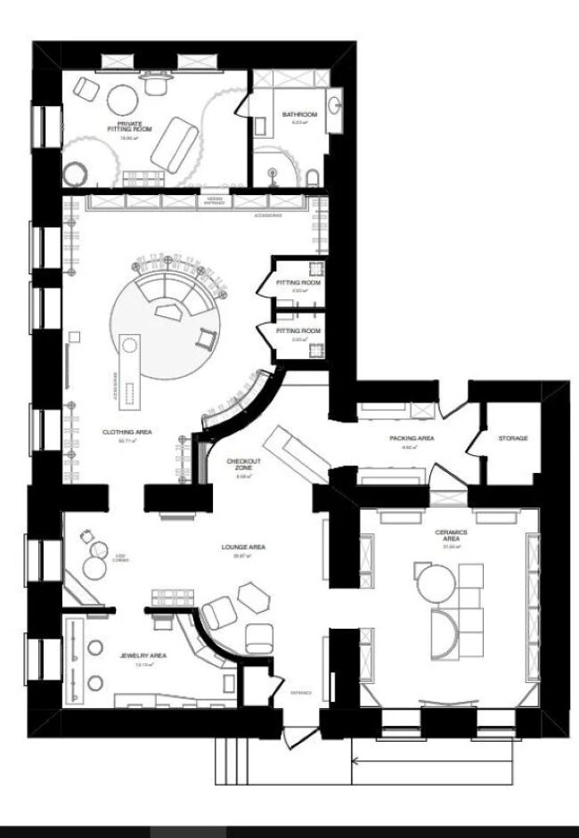 Messa House 女装零售店丨哈萨克斯坦丨UP2DATE architects-78