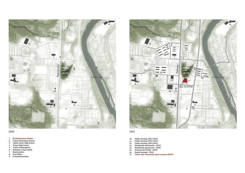 Yubari City Community Base Complex RESTA / Atelier BNK-31