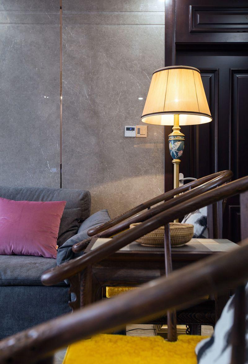 紫金城140平新中式三房两厅实景展示-17