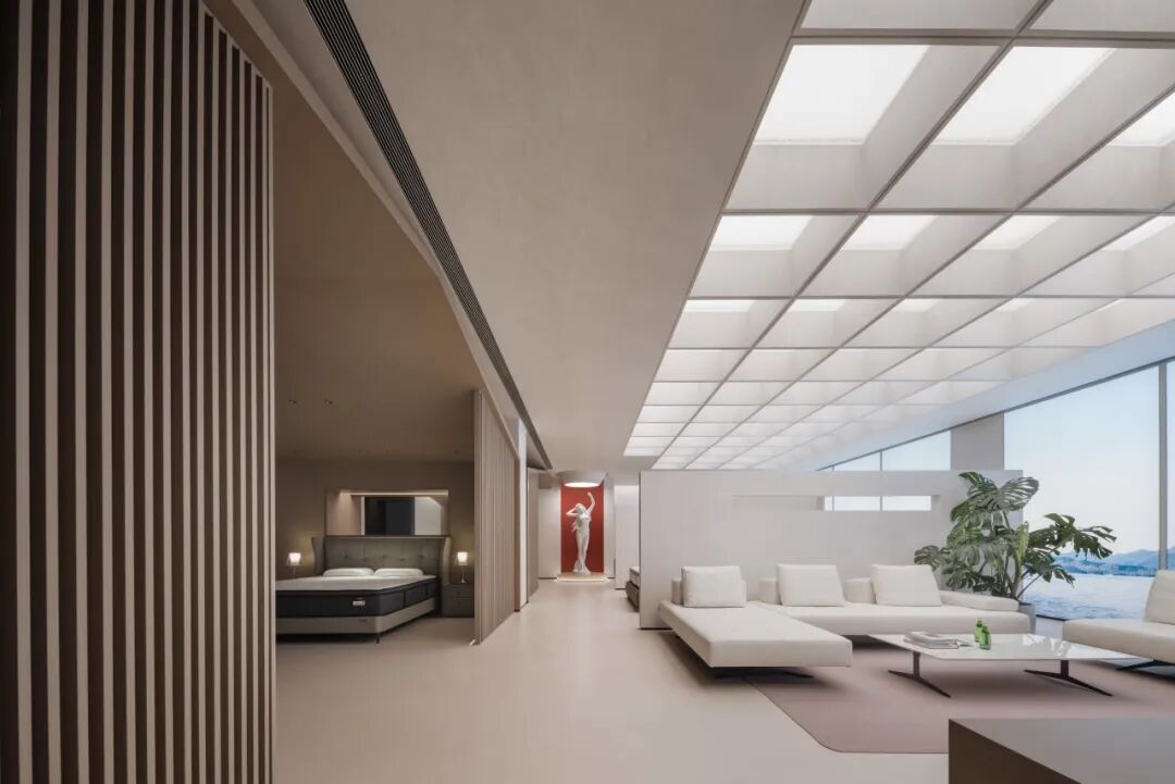 简美 · 商业丨RESTONIC美国蕾丝床垫  上海吴中店丨中国上海丨广州简美设计-5