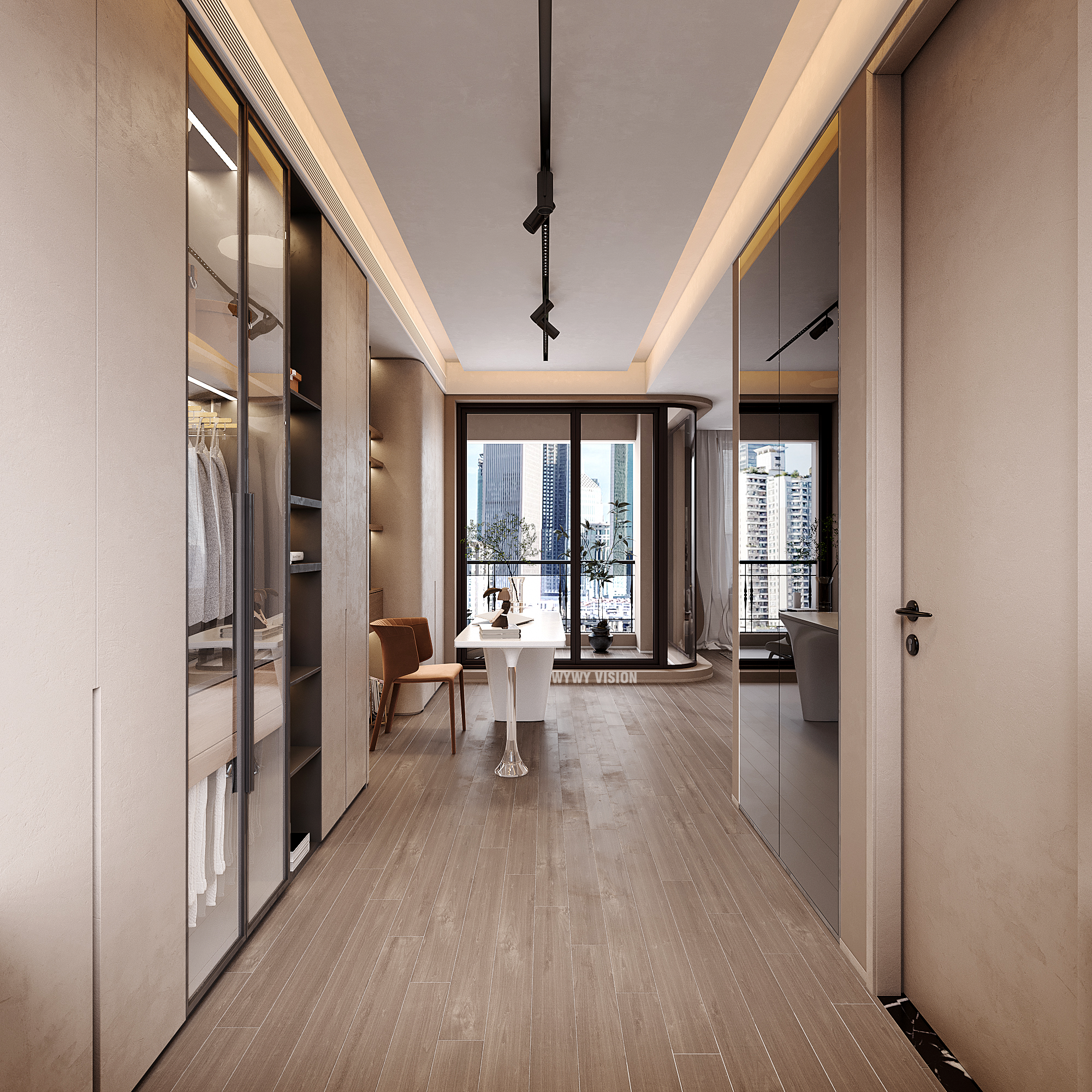 住宅空间丨效果表现丨工作-9