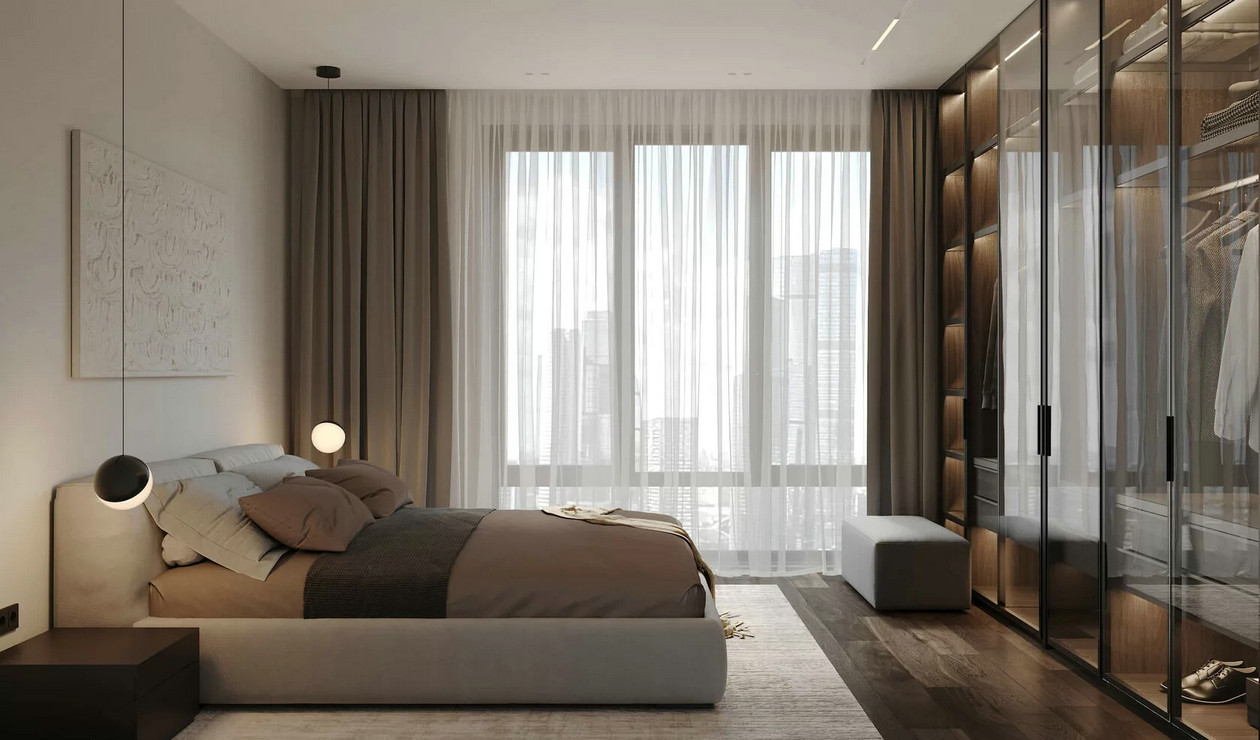 灰色系小空间公寓设计-10