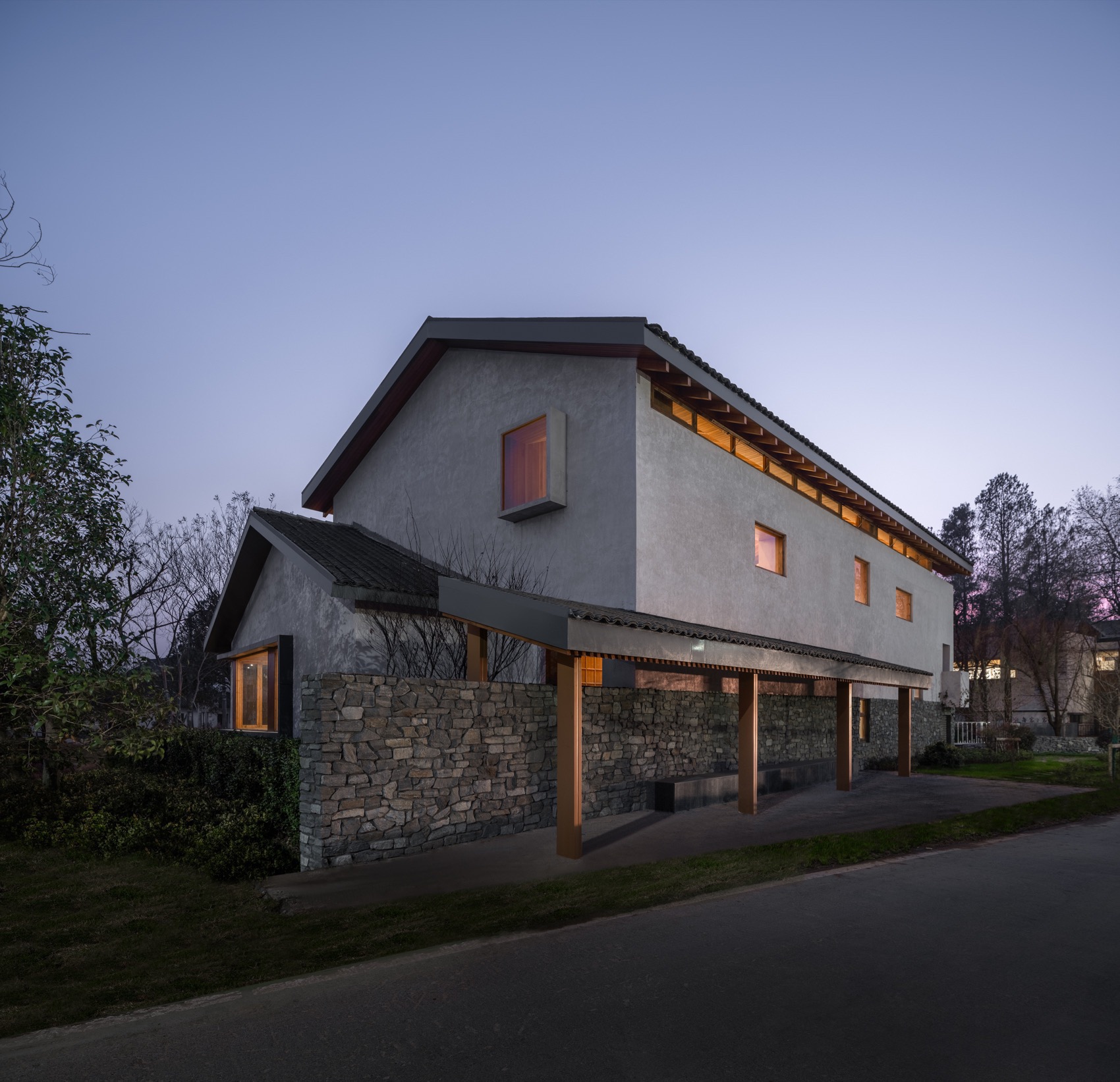 龙南村伯鸿书屋，浙江桐乡 / 森上建筑-42