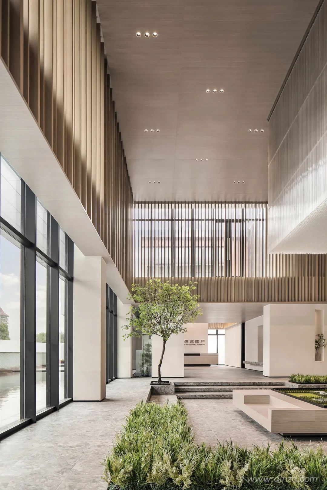 《广州信达炭步地块项目》 | 现代田园诗意的空间设计-18