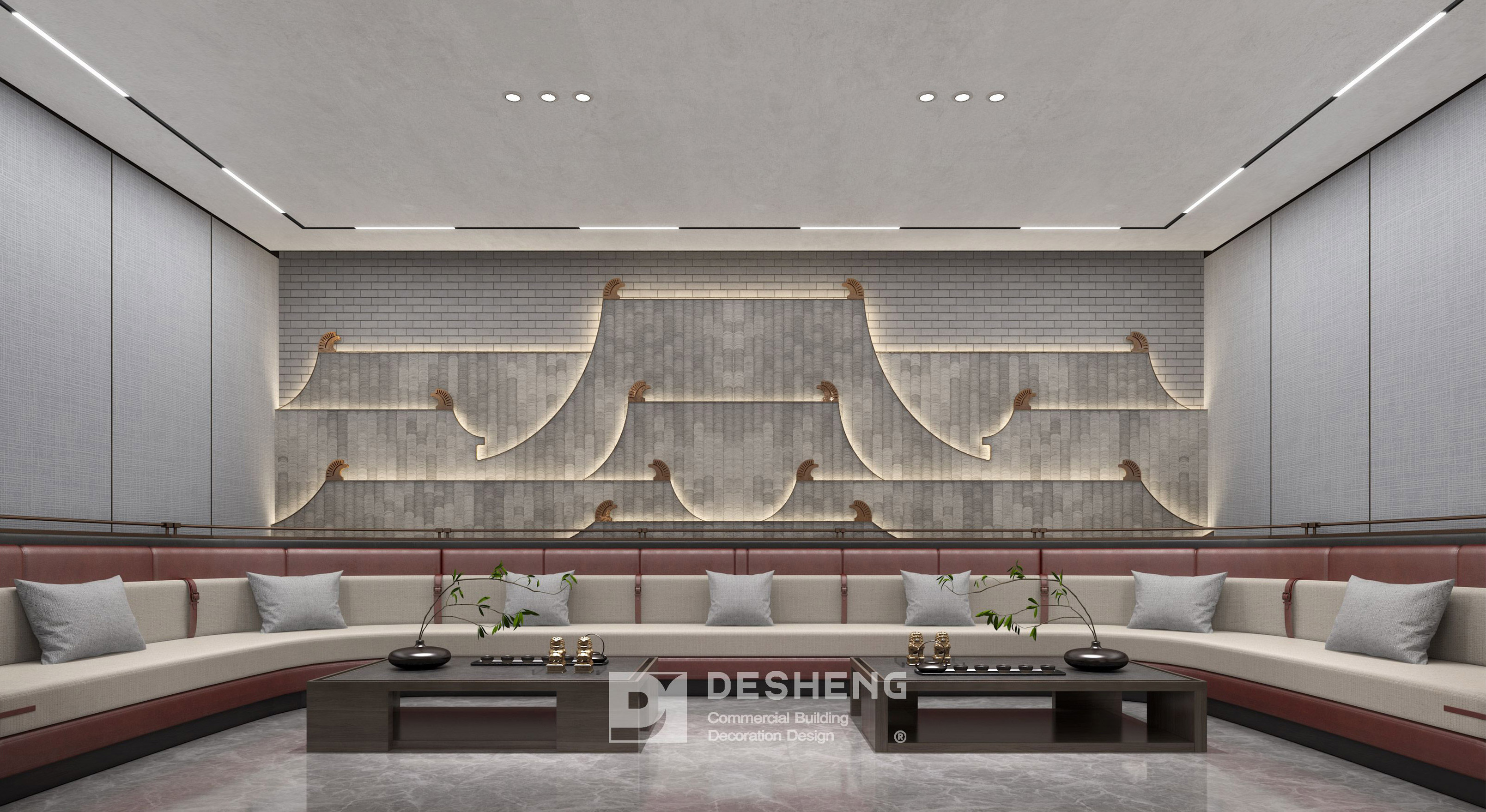 德盛装饰办公室装修案例宝朗实业-18