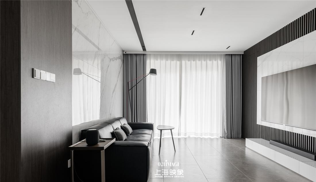 上海平层住宅设计,智能家居与空间利用的完美结合-19