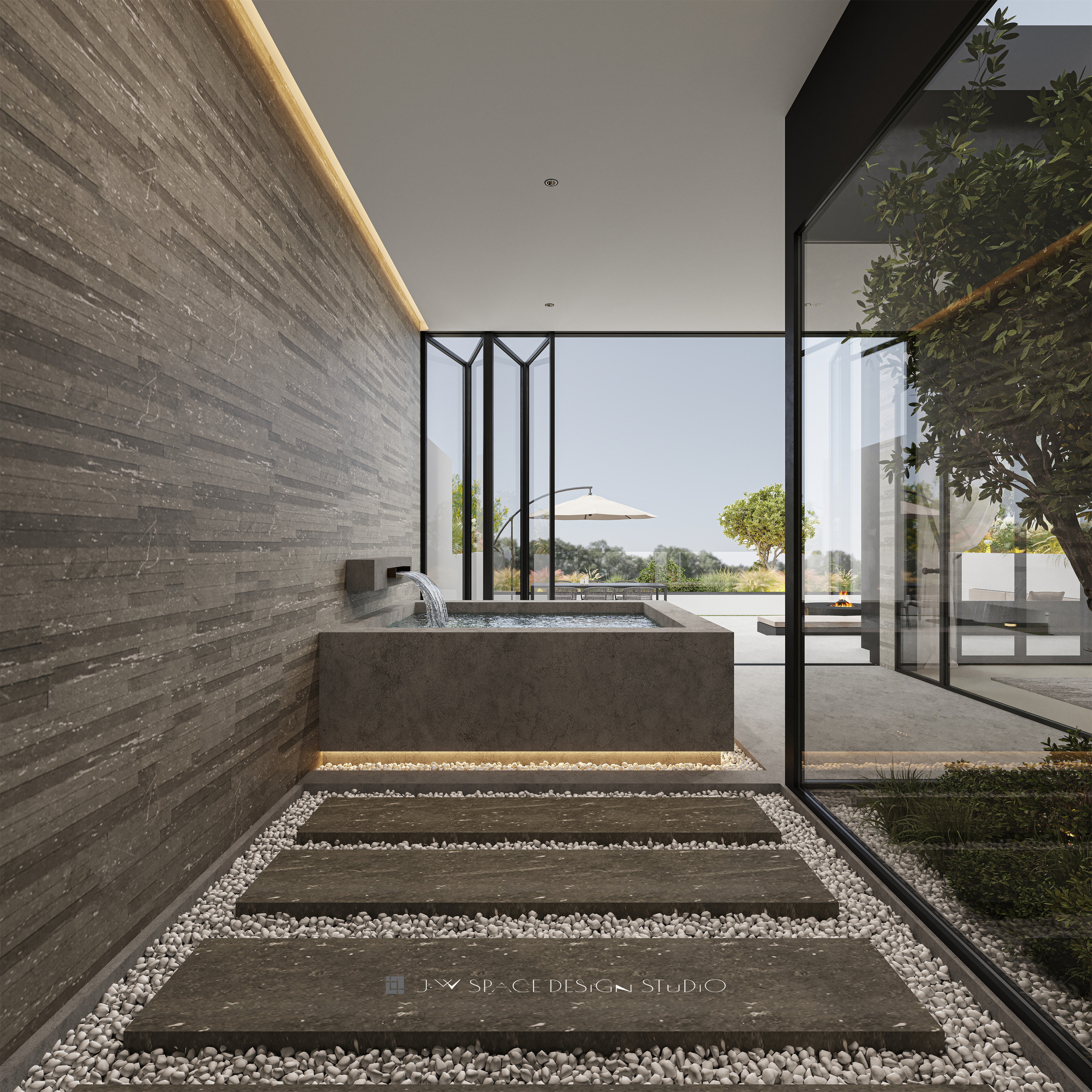 酒店设计丨中国洛阳丨井外空间设计-20