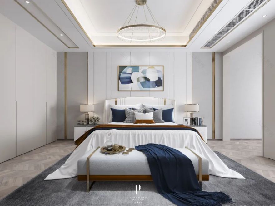 武汉品承设计 || 红莲湖度假别墅 || 现代轻奢-105