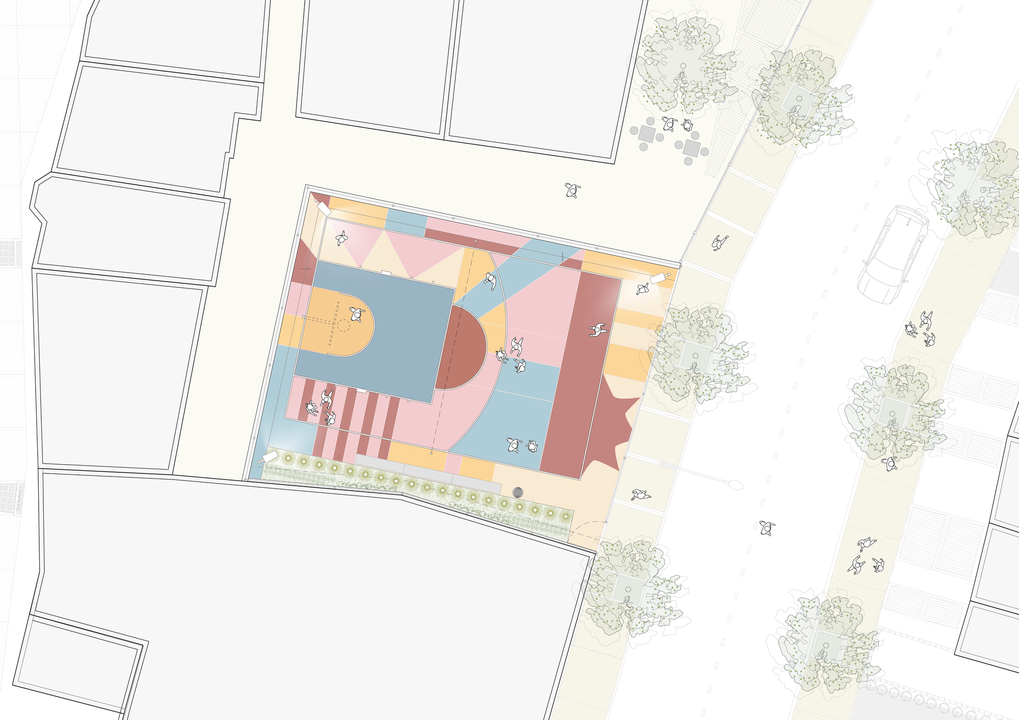 阿根廷首都貧民窟的綠色蛻變：從廢棄鐵道到安全、永續公共空間，Playón de Chacarita 社區協力計畫，為都市更新帶來新典範，打造韌性家園 | FAM-39